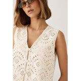 Noella NOELLA dame bluse N-MAITE Blouse Ivory