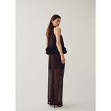 Noella NOELLA dame bluse N-MARJOLANIE Top Chocolate