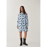 Noella NOELLA dame kjole N-LORENIA Dress Delice Blue Print