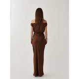 Noella NOELLA dame kjole N-MIGNONETTE Dress Toffee
