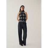 Noella NOELLA dame top N-LAJOIANNA Top Black Grey Mix