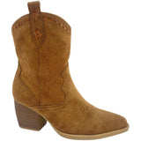 SHOES Noelle dame cowboystøvler 2484 Shoes Camel