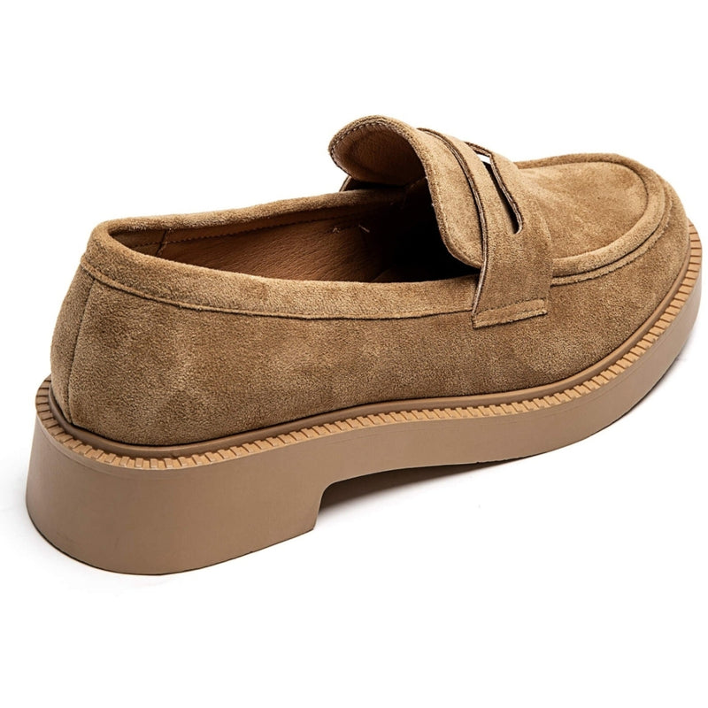 SHOES Norah Dame Loafers 1858 Shoes Camel