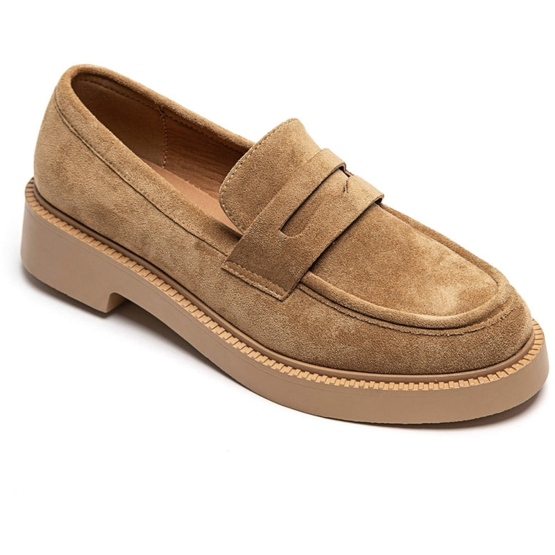 SHOES Norah Dame Loafers 1858 Shoes Camel
