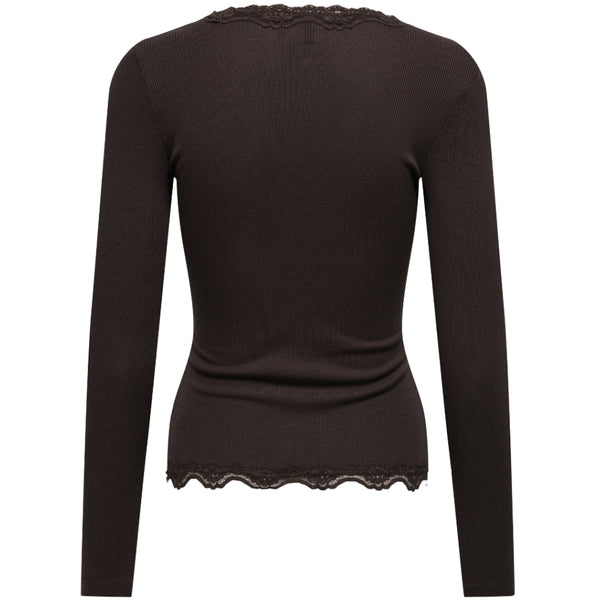 ONLY ONLY DAME BLUSE ONLENEA Blouse Black Coffee Pearl buttons