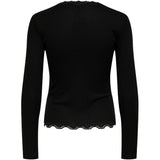 ONLY ONLY DAME BLUSE ONLENEA Blouse Black Pearl buttons