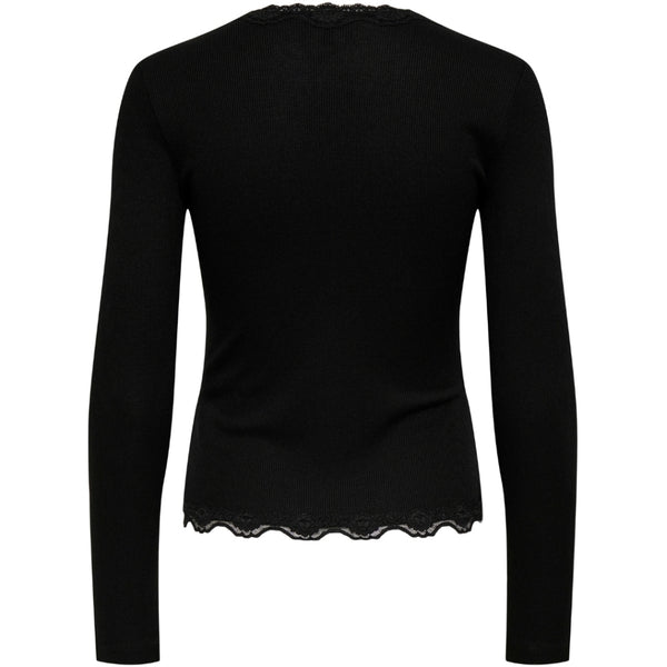 ONLY ONLY DAME BLUSE ONLENEA Blouse Black Pearl buttons
