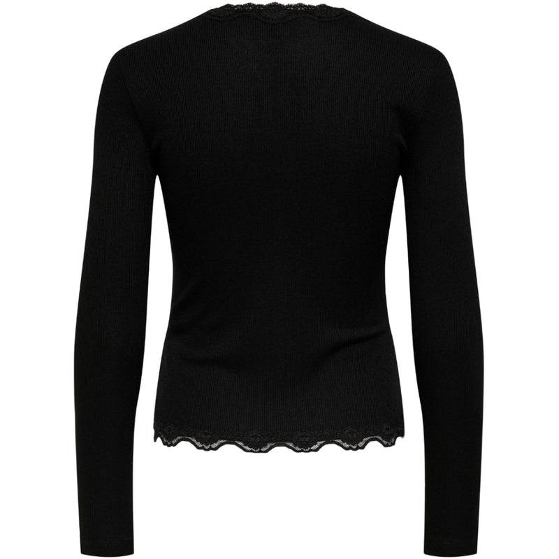 ONLY ONLY DAME BLUSE ONLENEA Blouse Black Pearl buttons