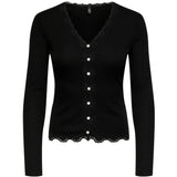 ONLY ONLY DAME BLUSE ONLENEA Blouse Black Pearl buttons
