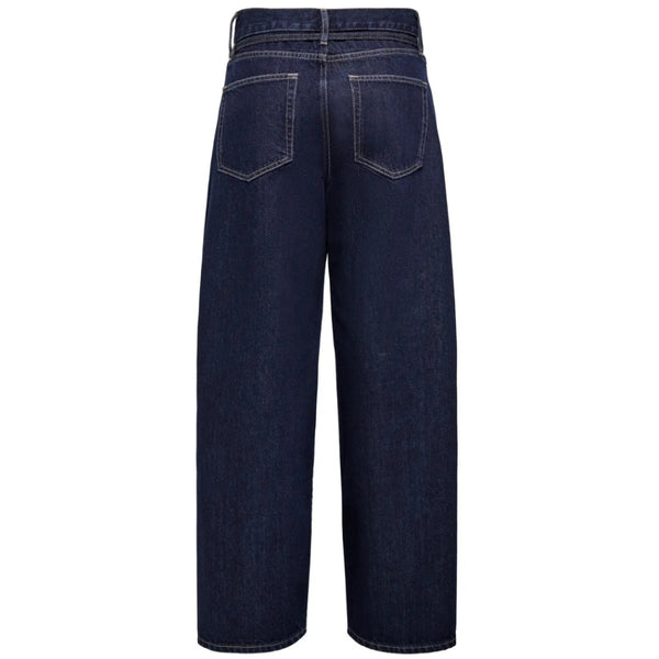 ONLY ONLY DAME BUKSER ONLGIANNA Jeans Dark Blue Denim Rinse