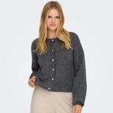 ONLY ONLY DAME CARDIGAN ONLISABELLA Cardigan Dark grey melange