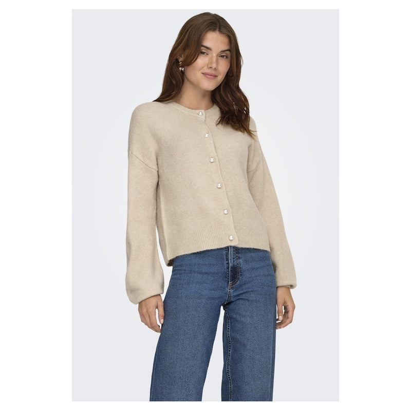 ONLY ONLY DAME CARDIGAN ONLISABELLA Cardigan Pumice Stone