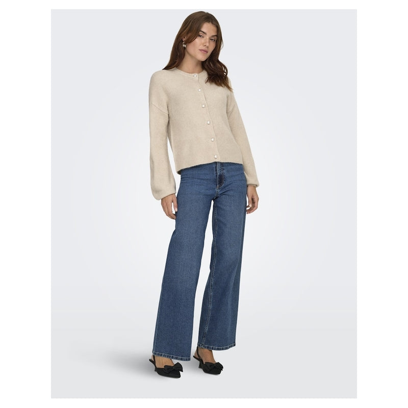 ONLY ONLY DAME CARDIGAN ONLISABELLA Cardigan Pumice Stone