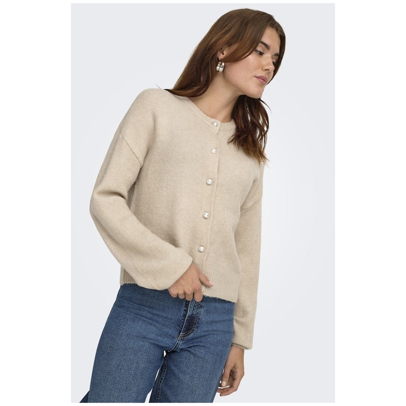 ONLY ONLY DAME CARDIGAN ONLISABELLA Cardigan Pumice Stone
