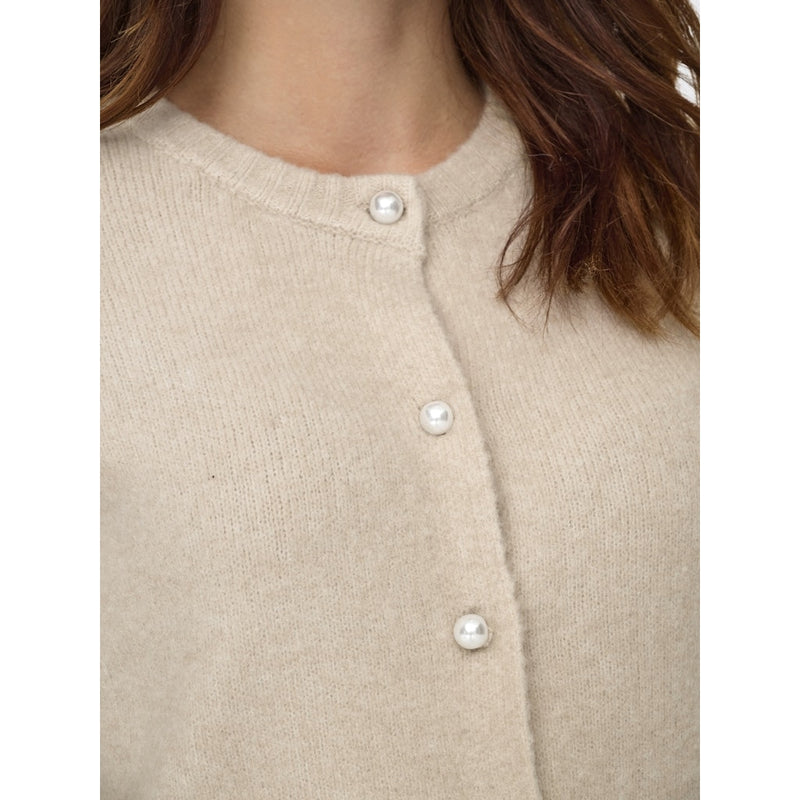 ONLY ONLY DAME CARDIGAN ONLISABELLA Cardigan Pumice Stone