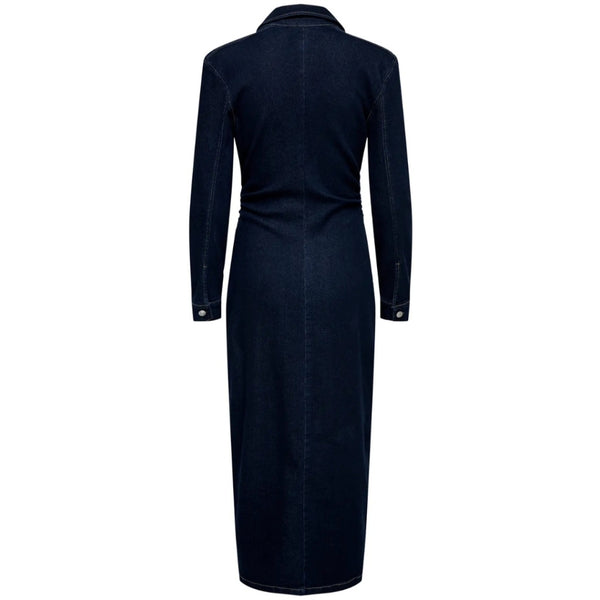 ONLY ONLY DAME KJOLE ONLCAITLIN Dress Dark Blue Denim