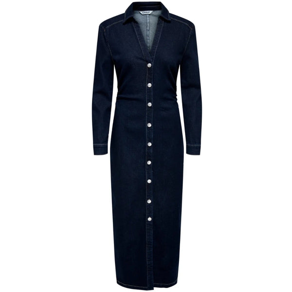 ONLY ONLY DAME KJOLE ONLCAITLIN Dress Dark Blue Denim