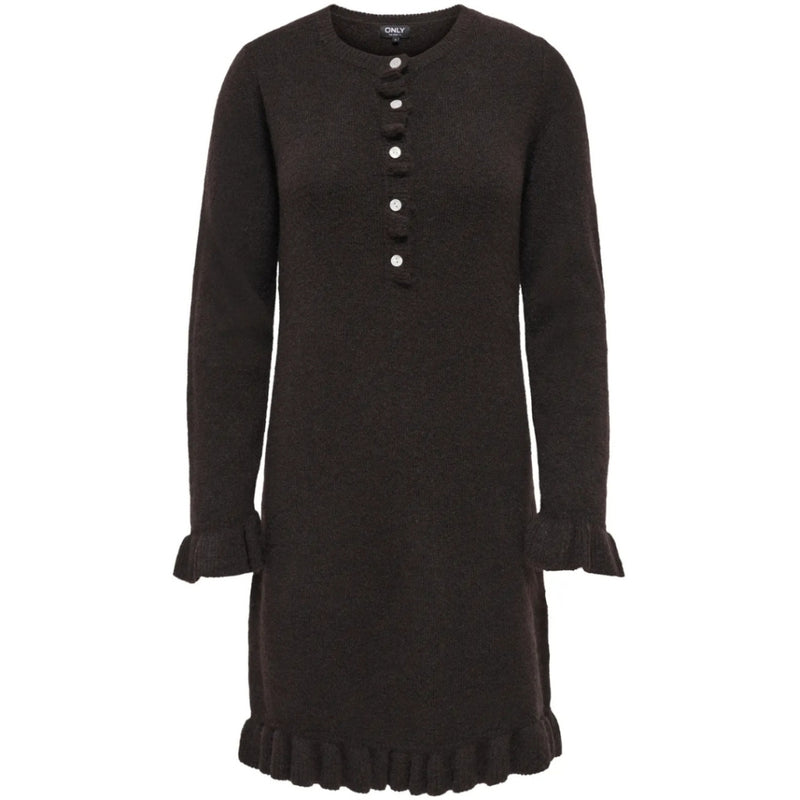 ONLY ONLY DAME KJOLE ONLMERA Dress Chocolate Torte