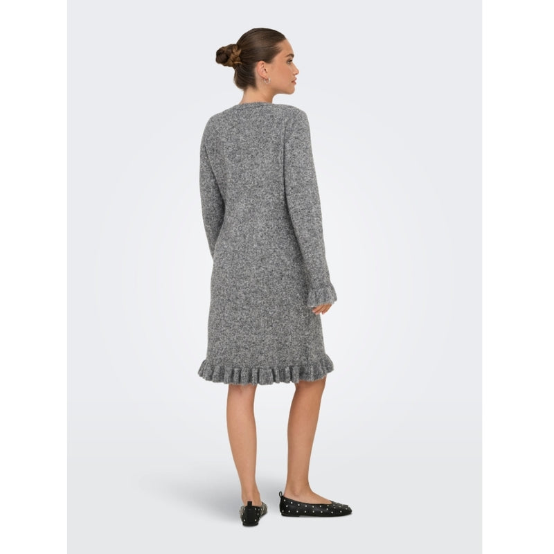 ONLY ONLY DAME KJOLE ONLMERA Dress Medium grey melange