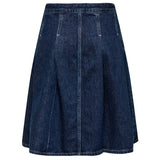 ONLY ONLY DAME SKIRT ONLNINA Restudsalg Dark Blue Denim