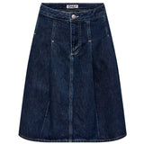 ONLY ONLY DAME SKIRT ONLNINA Restudsalg Dark Blue Denim