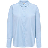 ONLY ONLY DAME SKJORTE ONLKIRI Shirt Cloud Dancer Delicate Blue