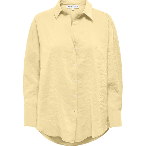 ONLY ONLY DAME SKJORTE ONLZAZIMA Shirt Double Cream