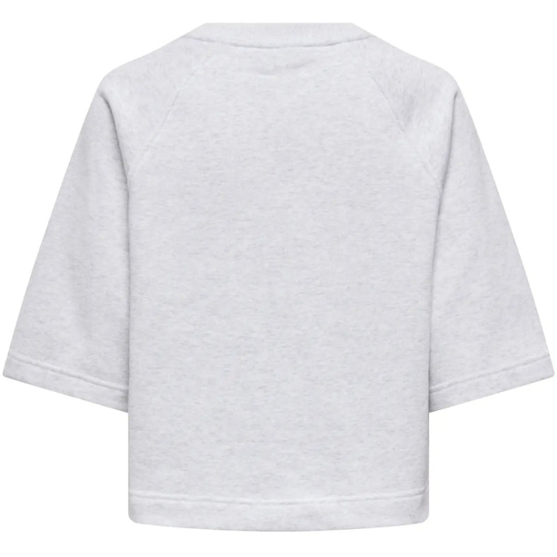 ONLY ONLY DAME T-SHIRT ONLDASIE T-shirt Light Grey Melange