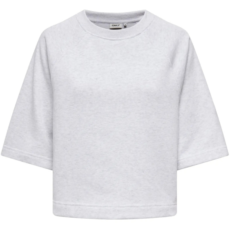 ONLY ONLY DAME T-SHIRT ONLDASIE T-shirt Light Grey Melange