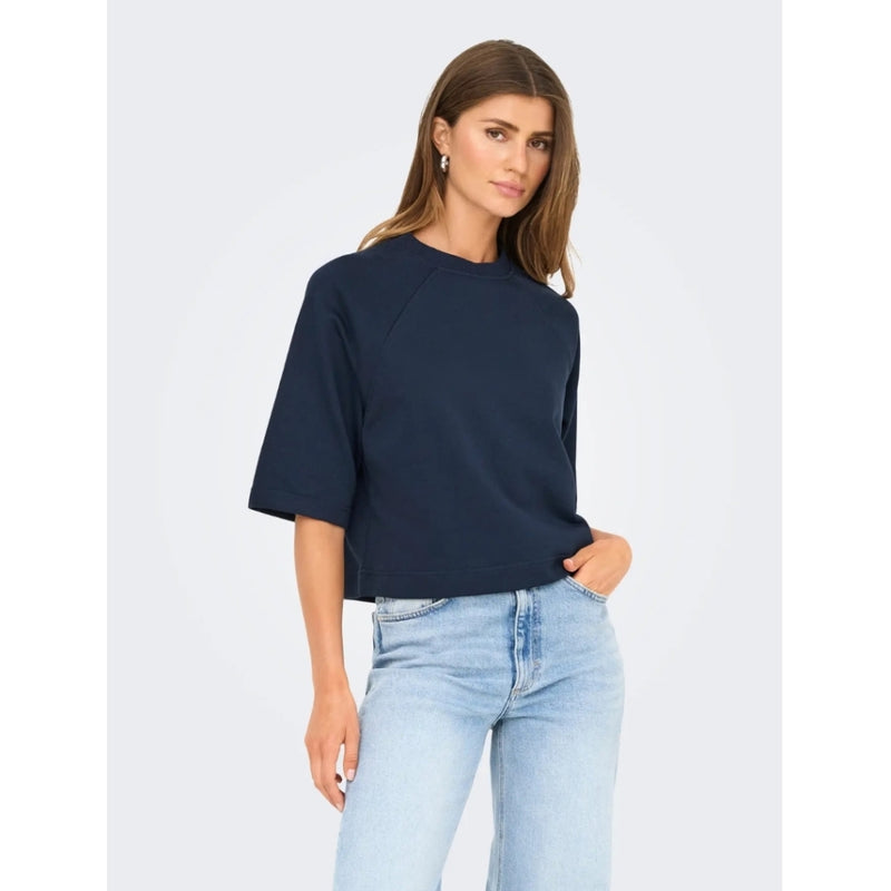 ONLY ONLY DAME T-SHIRT ONLDASIE T-shirt Navy Blazer