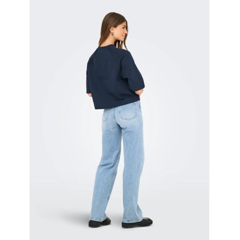 ONLY ONLY DAME T-SHIRT ONLDASIE T-shirt Navy Blazer