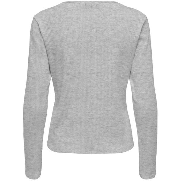 ONLY ONLY DAME TOP ONLBREMEN Top Light Grey Melange