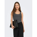 ONLY ONLY DAME TOP ONLEA Top Black Silver Glitter