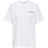 ONLY ONLY DAME TOP ONLVIVVI Restudsalg Bright White Wild West Tour