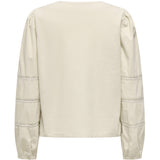 ONLY ONLY Dame Bluse ONLAime Blouse Pumice Stone