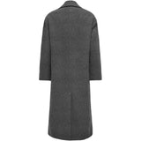 ONLY ONLY Dame Jakke ONLBLAKE COAT Jacket Dark grey melange