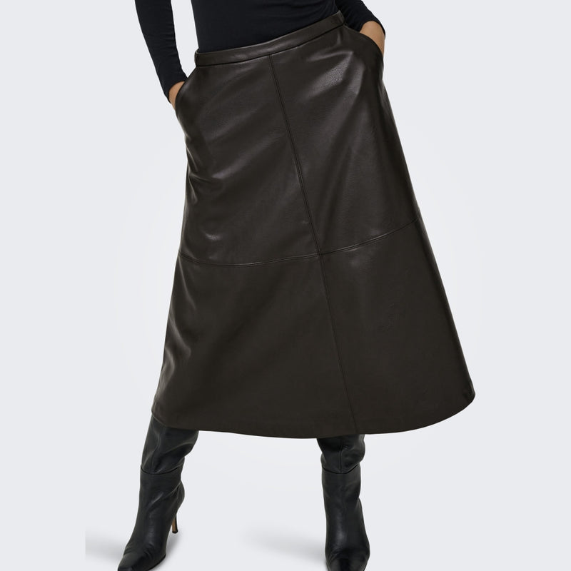 ONLY ONLY Dame Nederdel ONLGULV Skirt Mole