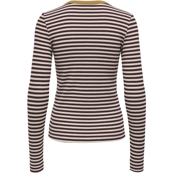 ONLY ONLY Dame Top ONLElene Top Decadent Chocolate Rue Birch Woodthrus