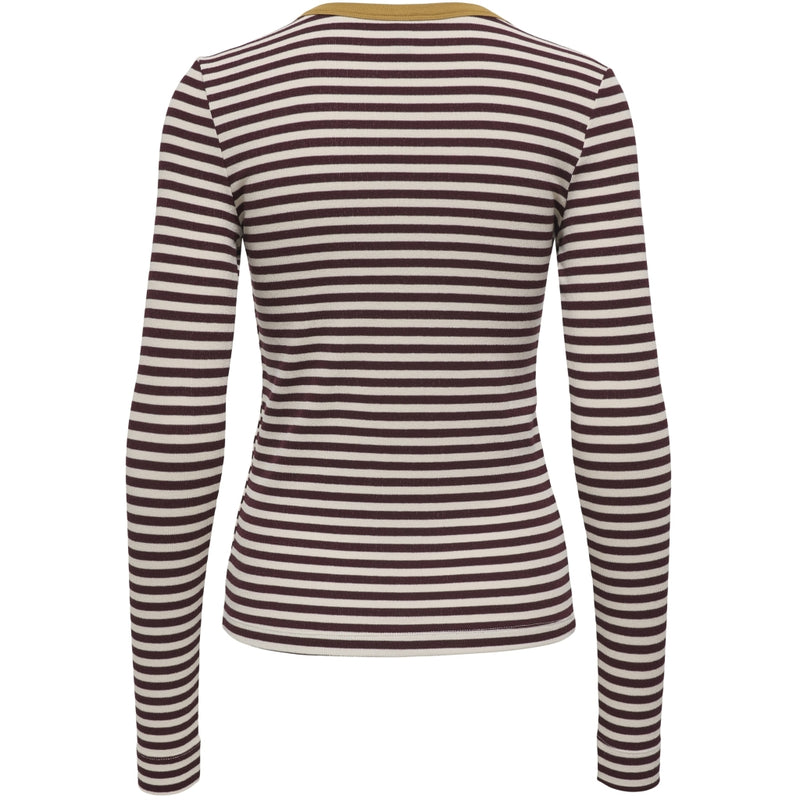 ONLY ONLY Dame Top ONLElene Top Decadent Chocolate Rue Birch Woodthrus