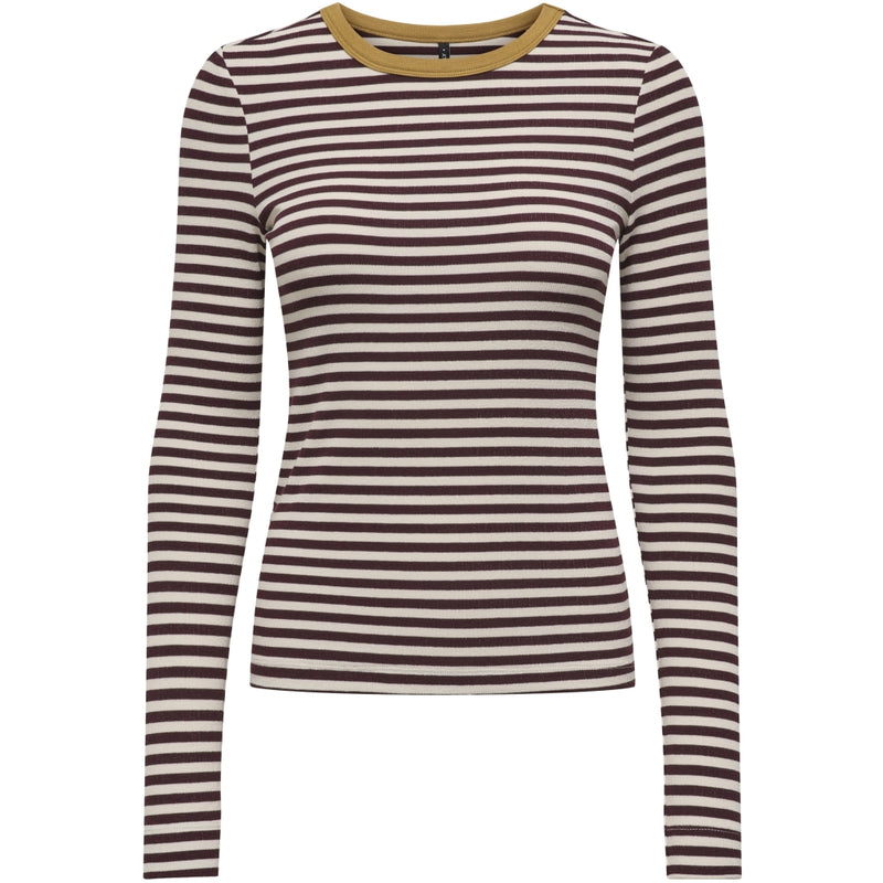 ONLY ONLY Dame Top ONLElene Top Decadent Chocolate Rue Birch Woodthrus