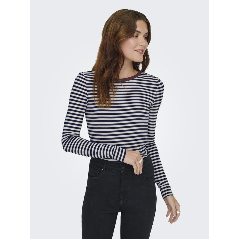 ONLY ONLY Dame Top ONLElene Top Naval Academy Neo Birch Decadent Cho