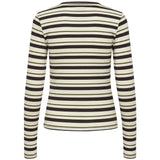 ONLY ONLY dame Top ONLELLI Blouse Cloud Dancer Chokolate torte + peat moss