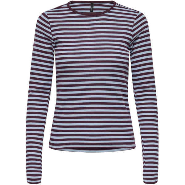 ONLY ONLY dame Top ONLELLI Top Cabernet Stripes:Cashmere blue
