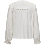 ONLY ONLY dame bluse ONLAMANDA Blouse Bright White