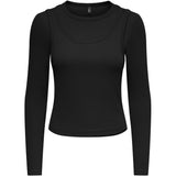 ONLY ONLY dame bluse ONLJILLI Blouse Black