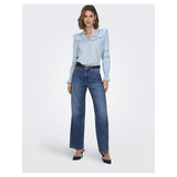 ONLY ONLY dame bluse ONLJULIA Blouse Cashmere Blue