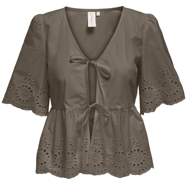 ONLY ONLY dame bluse ONLMILIA Blouse Walnut