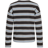 ONLY ONLY dame bluse ONLNEW LS Tee Black Coffee Soft Chambray + Birch