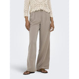 ONLY ONLY dame bukser ONLHATTIE Pant Taupe Gray MELANGE