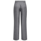 ONLY ONLY dame bukser ONLLINDA Pant Medium grey melange